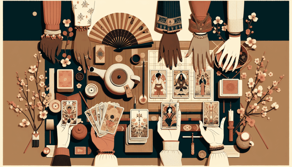 A tarot reading session